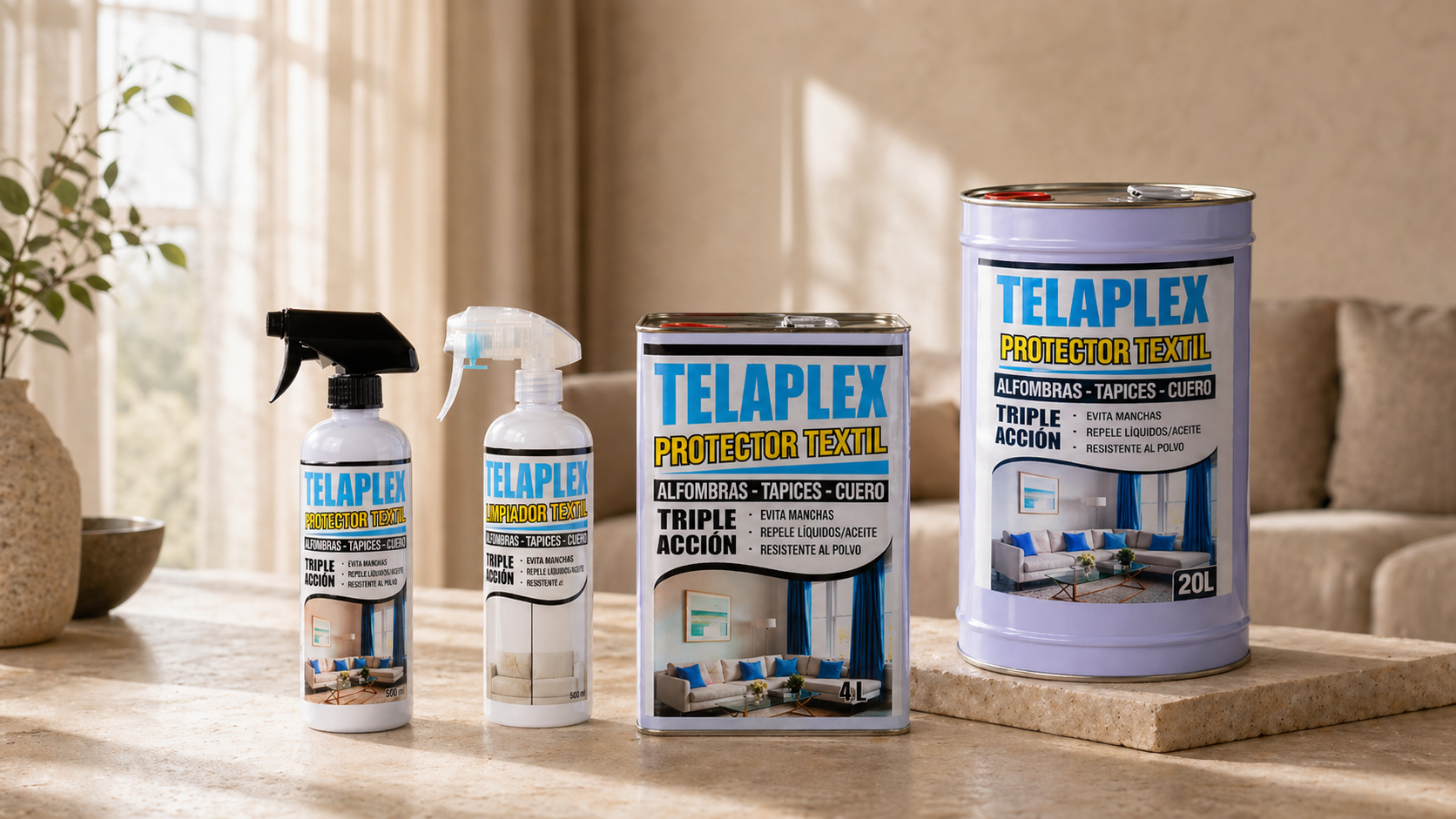 Línea de productos Telaplex