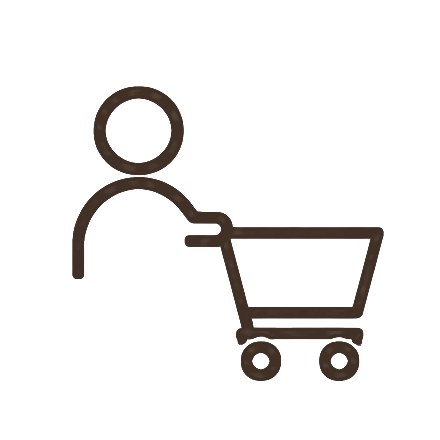 Ícono cliente compra